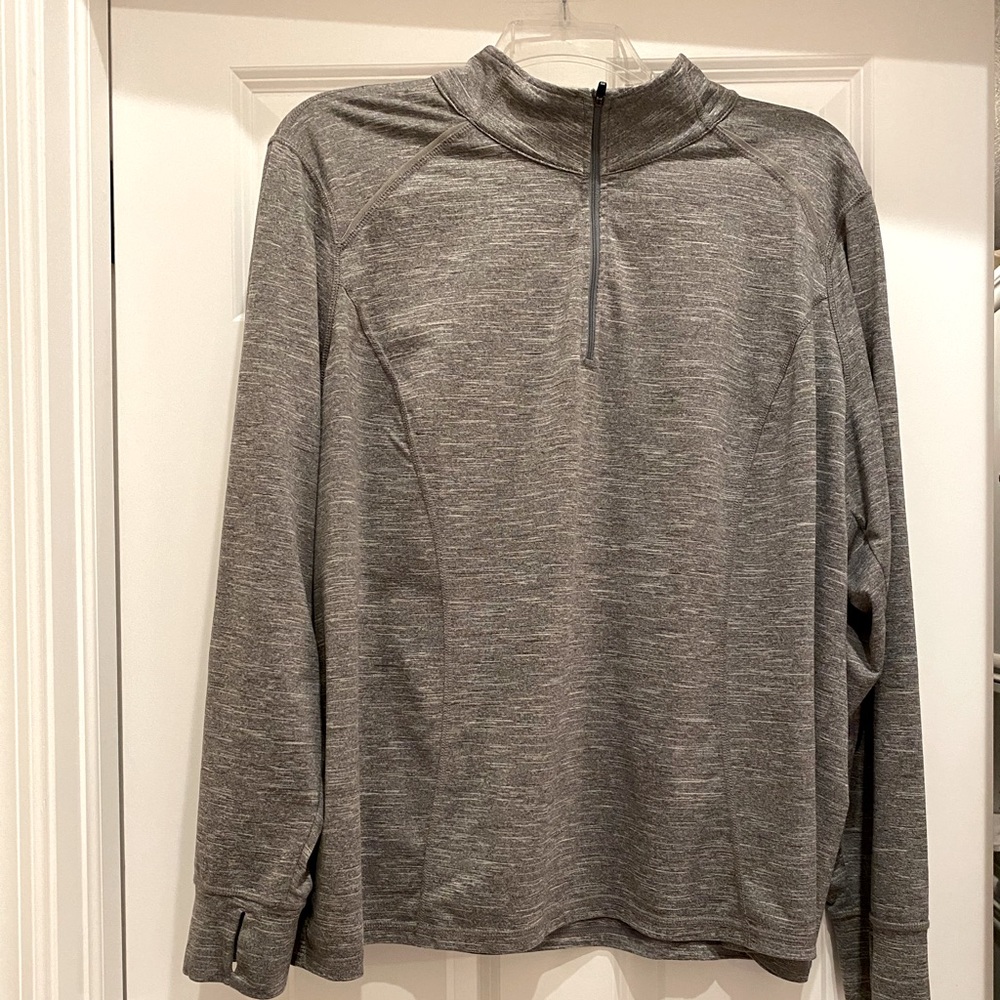 ZeroXposur 1/4 zip women’s size 3X grey Heather